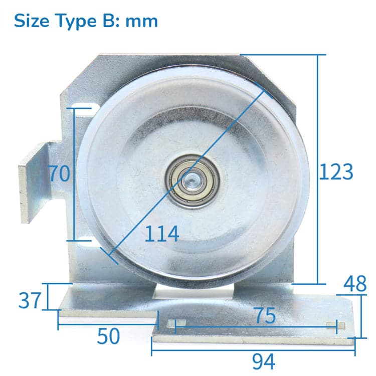 KONE AMD Door Cable Roller