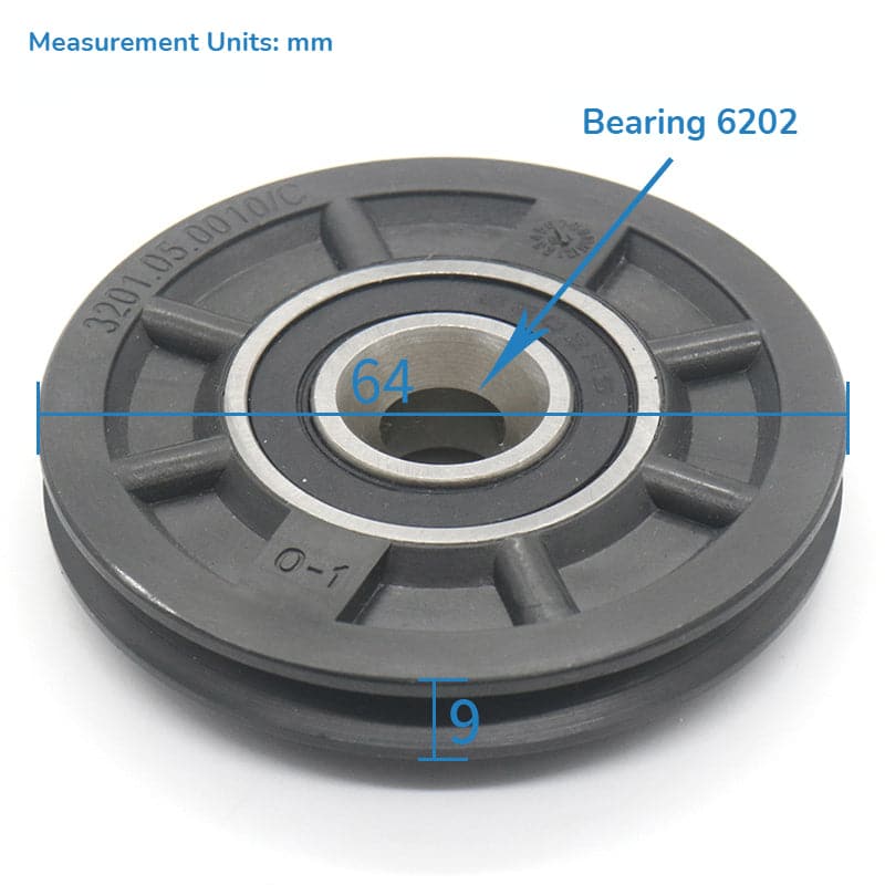 SELCOM Door Roller 3201.05.0010/C for OTIS