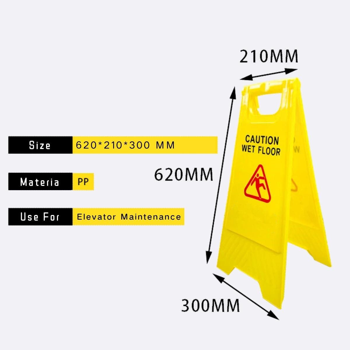Safety Warning Sign Form-A for Maintenance