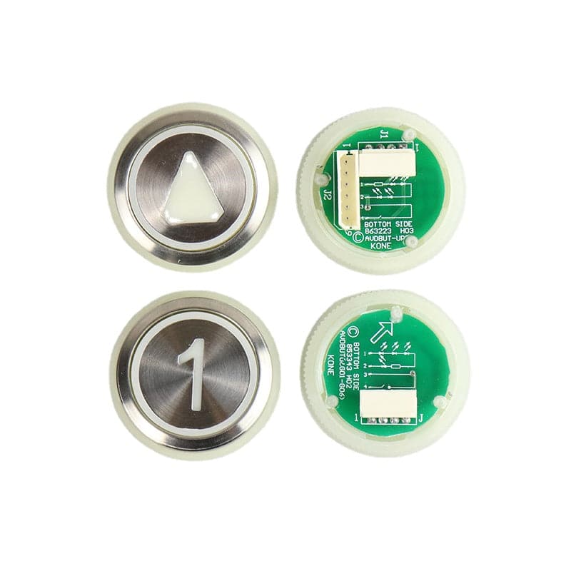KONE KDS50 KDS300 Elevator Button 863223H03 853343H02 51071111H03 White Plate