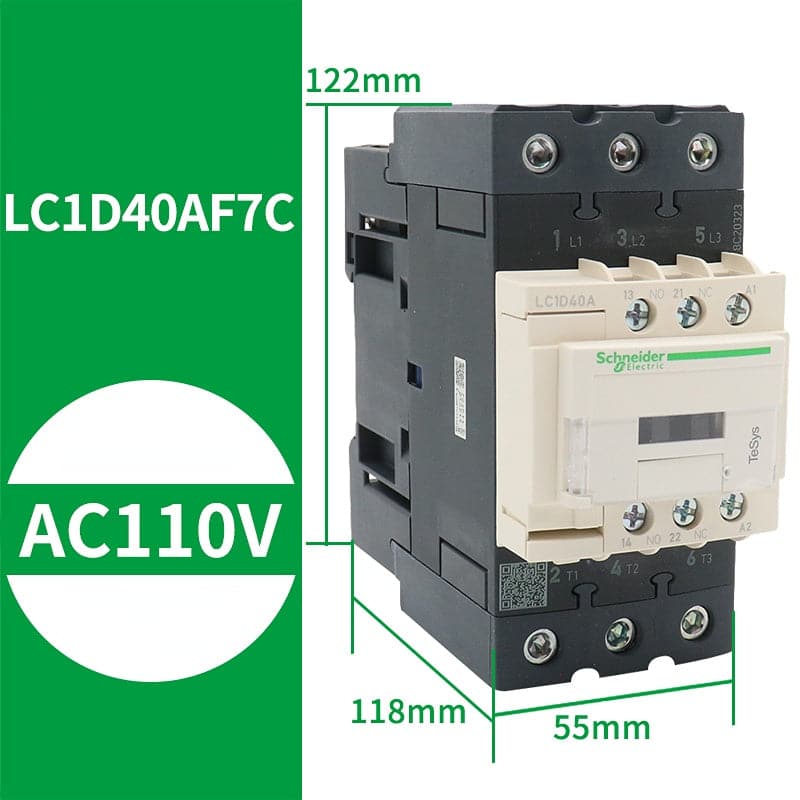 Contactor Schneider LC1D09F7C/D12M7C/D18/D25 110V 220V