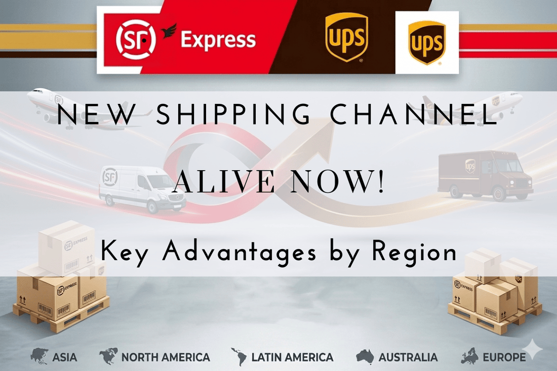Announcement: New SF+UPS Shipping Channel Now Live!