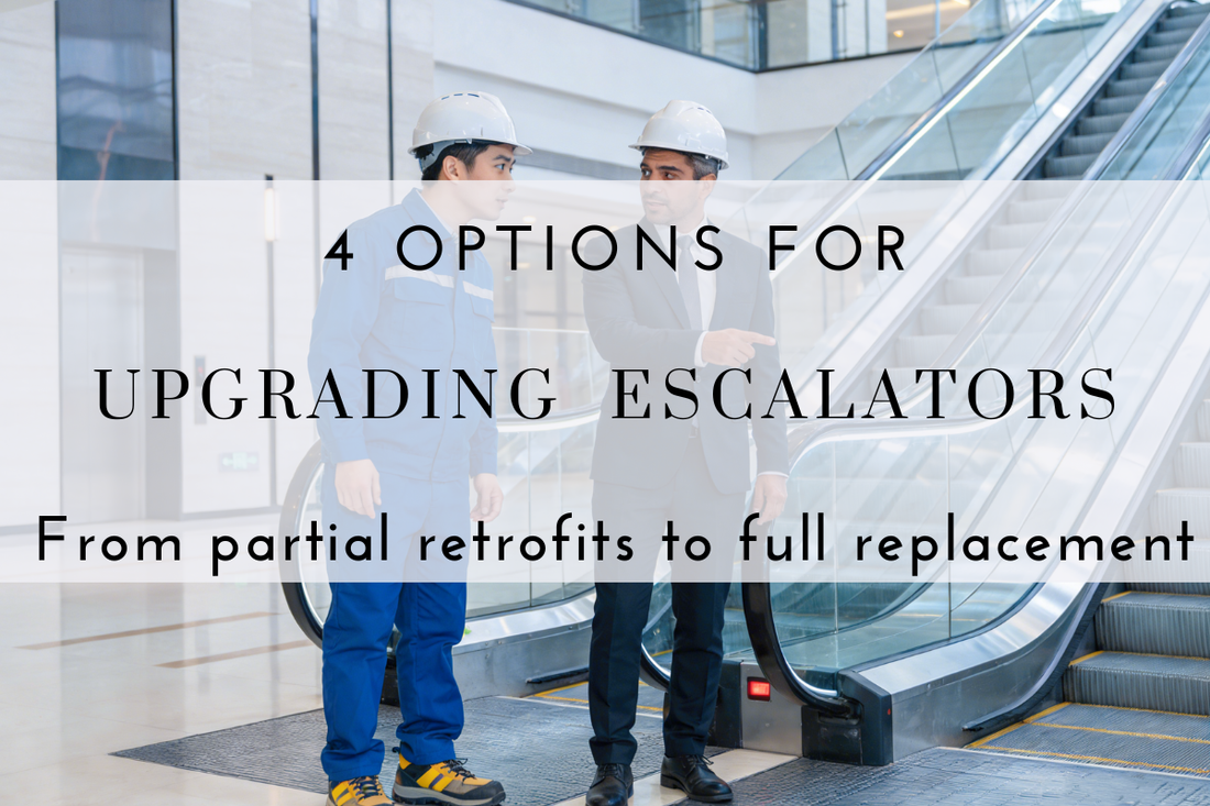 Four Retrofit Solutions for Aging Escalators and Moving Walkways
