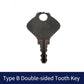 ThyssenKrupp Elevator Key 900 For LOP Control Cabinet