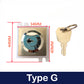 SDL XJ-SDL Elevator LOP/COP Panel Switch Lock Key 300 CH751