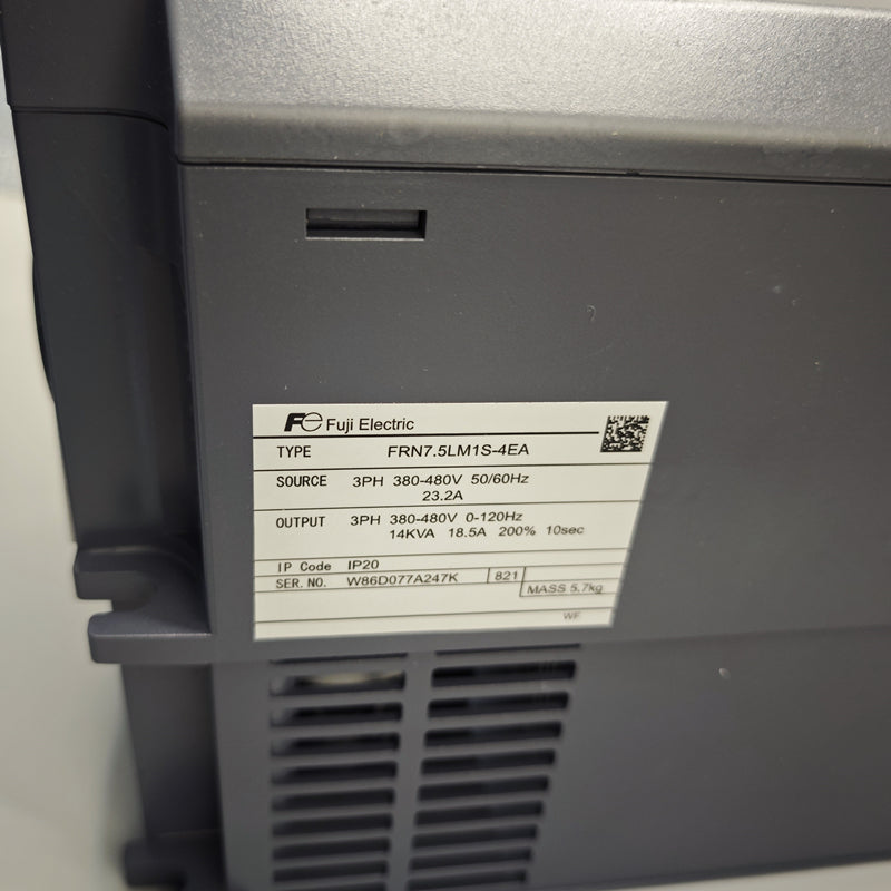 Fuji Electric Inverter FRN7.5LM1S-4EA For Fujitec Elevator