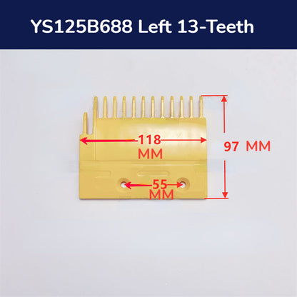 Mitsubishi Escalator Comb Plate YS120B976/YS125B688