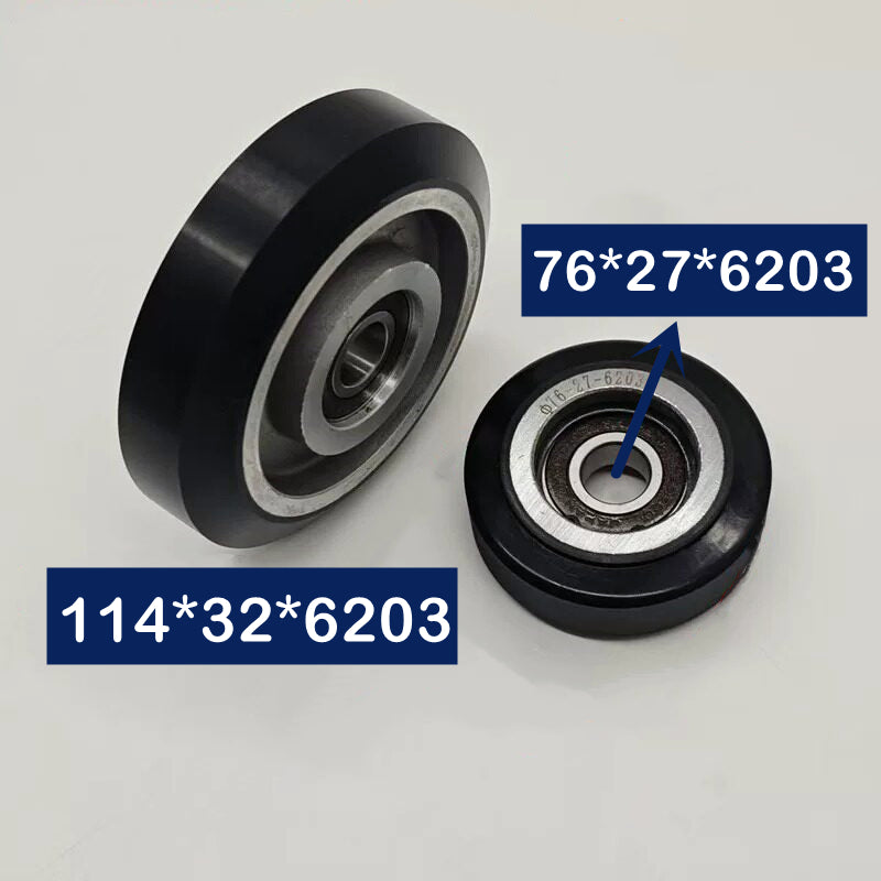 Elevator Roller Guide Shoe LUR76EG02 114/76 For Mitsubishi TKE