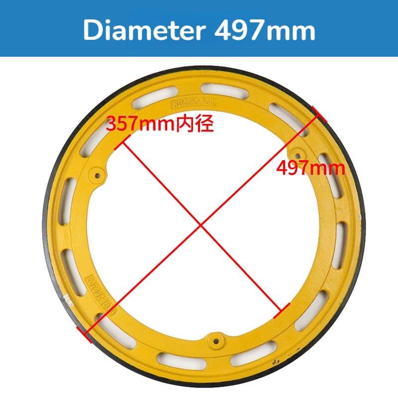 SDL 9300 Friction Wheel ID.NR.50626951 497*30mm