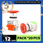 Emergency Stop Switch LAY37-11ZS/11M/LAY38 *Pack 20 PCS
