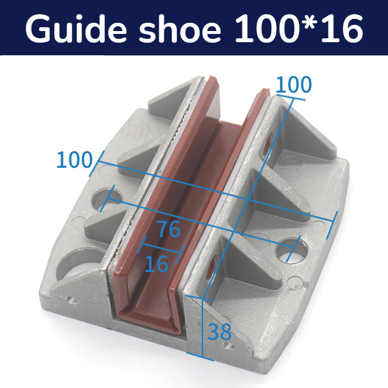Schindler 5500 5200 Elevator Guide Shoe 100*10/16mm 140*10/16mm