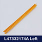KONE Escalator Plastic Comb Plate 22-Tooth Yellow Frame
