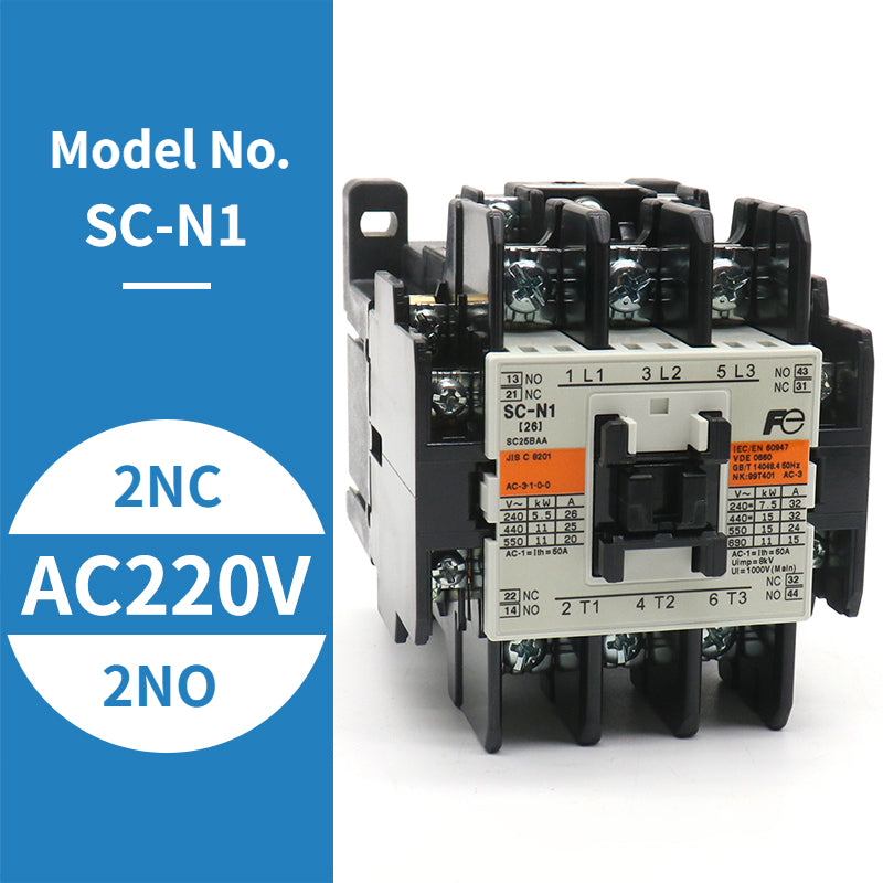 FUJI Contactor SC-N1 SC-N2 N2S N3 For Hitachi Elevator