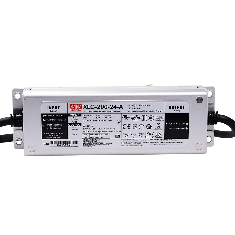 MW Switch Power Supply XLG-200-12/24-A/AB L/H For Elevator