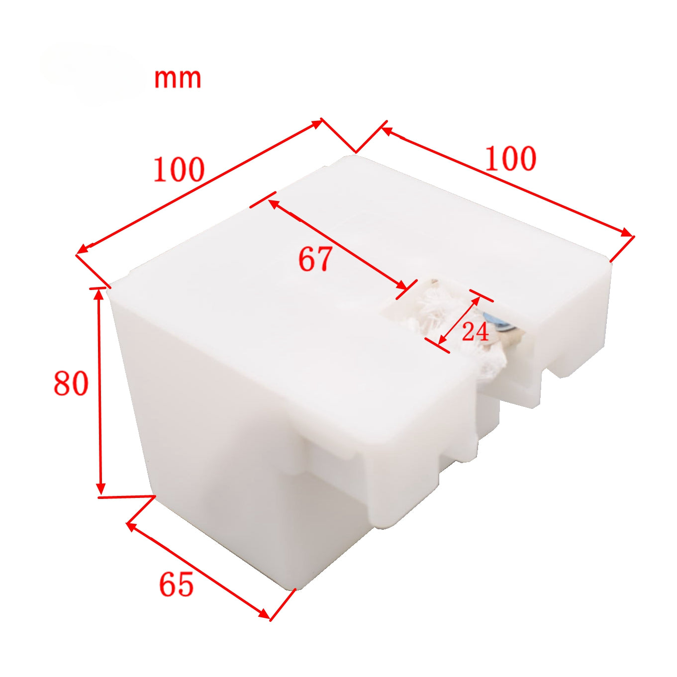 Mitsubishi Big Square Elevator Oil Cup