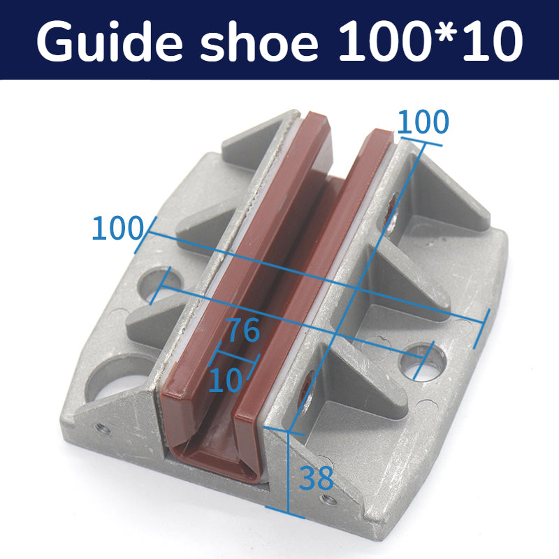 Schindler 5500 5200 Elevator Guide Shoe 100*10/16mm 140*10/16mm