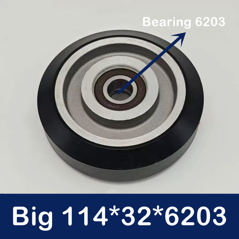 Elevator Roller Guide Shoe LUR76EG02 114/76 For Mitsubishi TKE
