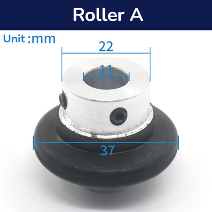 Elevator Tachogenerator Encoder Roller For KONE