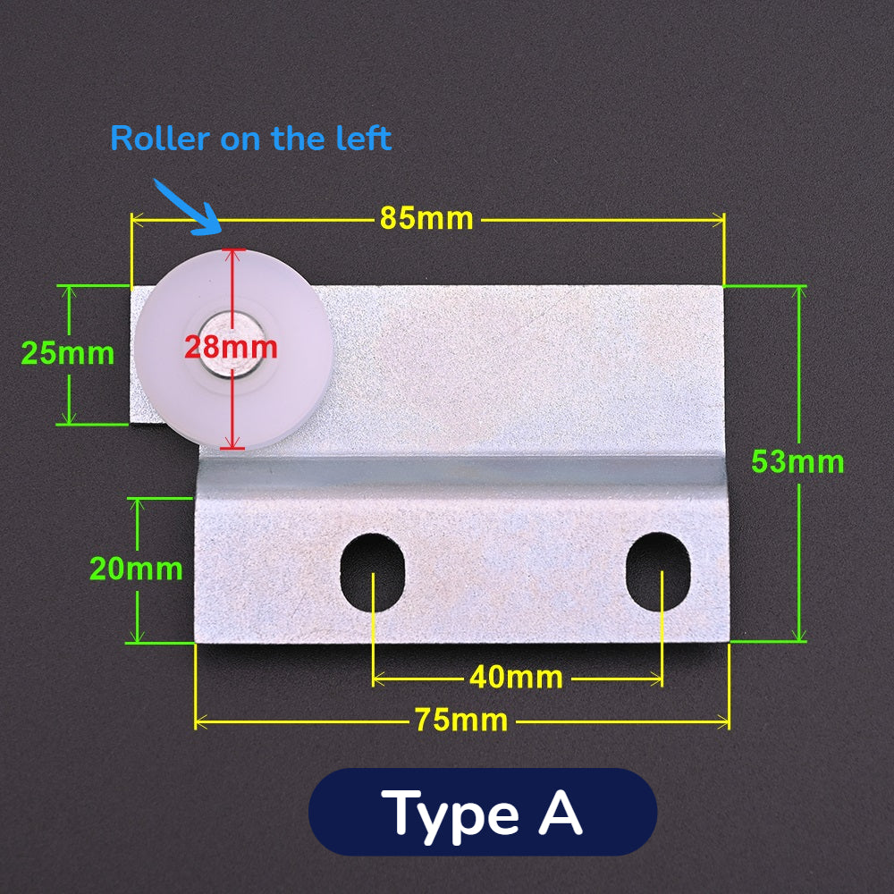 Schindler QKS9 Door Rope Support Plate Roller 85*53