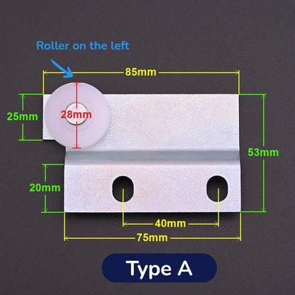 Schindler QKS9 Door Rope Support Plate Roller 85*53