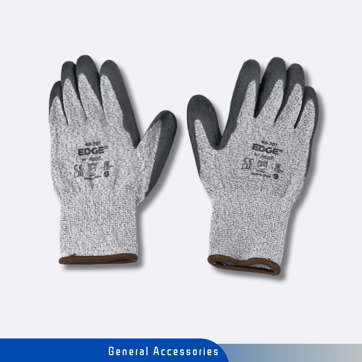Ansell EDGE 48-701/702 PU-Coated Work Gloves