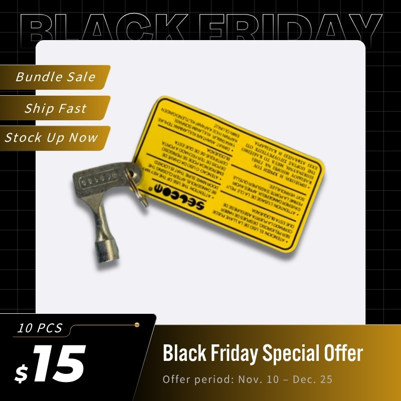 WITTUR Elevator Triangle Key SELCOM 3201.05.1032/C Pack*10 PCS