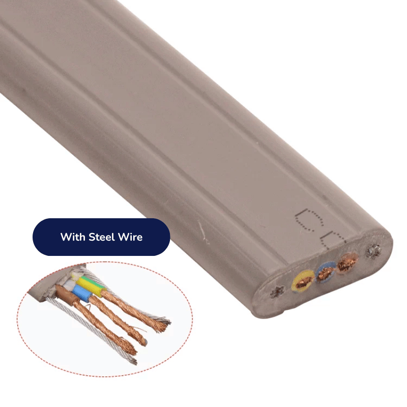 Elevator Air Conditioner Flat Traveling Cable TVVBG3*2.5