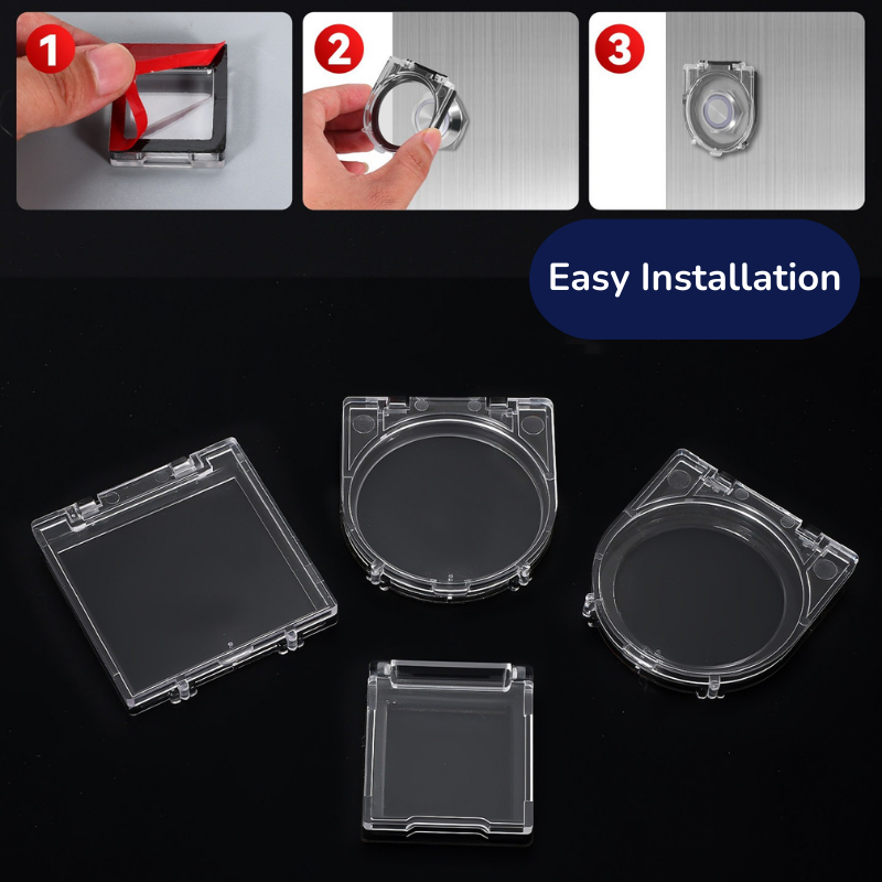 Elevator Button Plastic Protector Child/Pet/Kick Proof