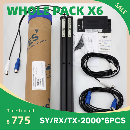 CEDES Light Curtain SY/RX/TX-2000-16 BCK MiniMax-159 Pack*6PCS