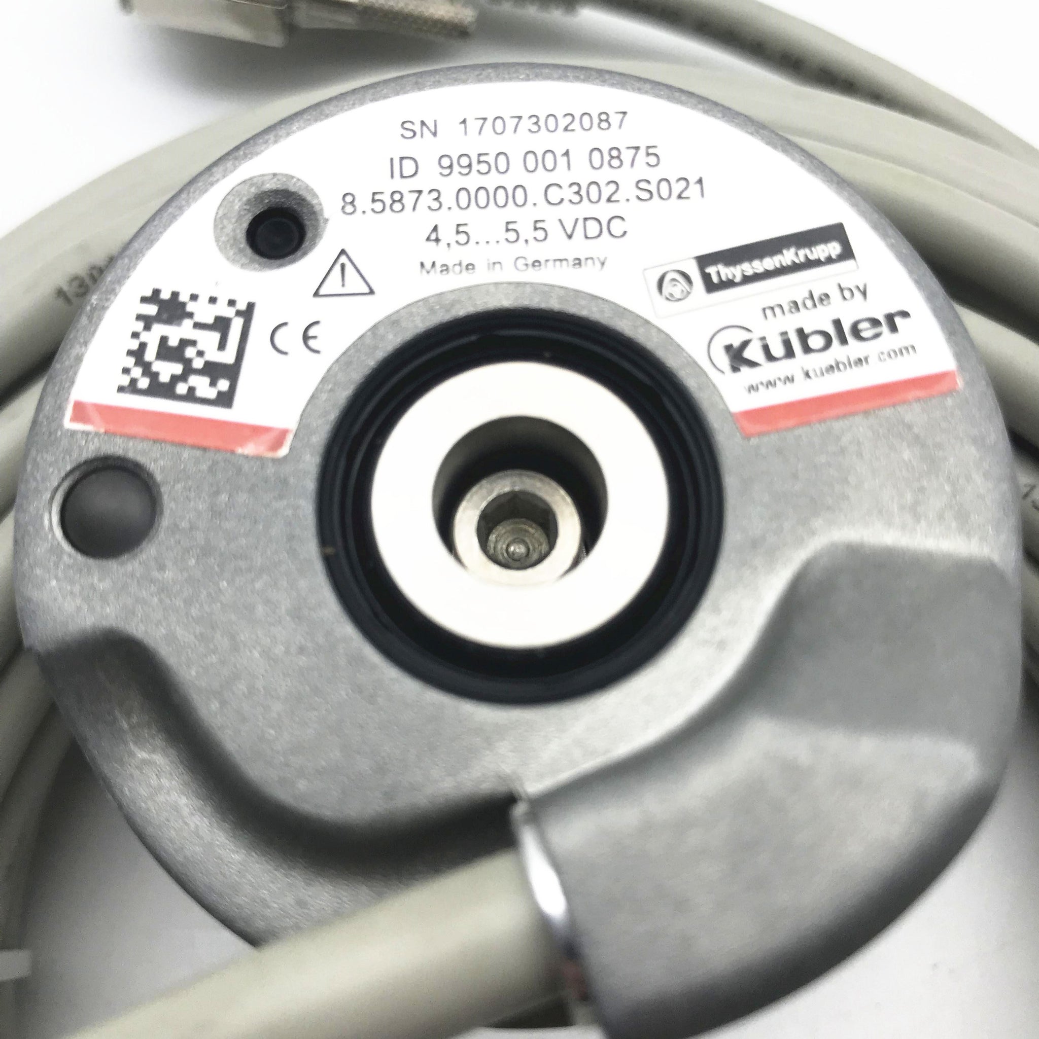 ThyssenKrupp Elevator Encoder Kubler ID99500010875 Echo Elevador Partes