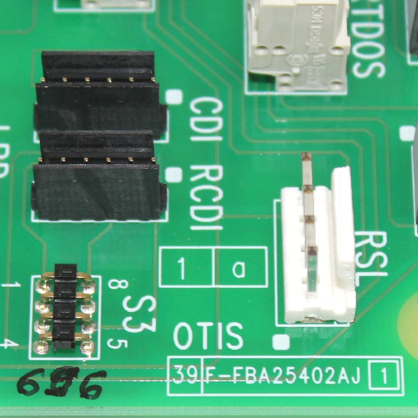 OTIS FR2000 Elevator Car Top Connector Board F-FBA25402AJ1