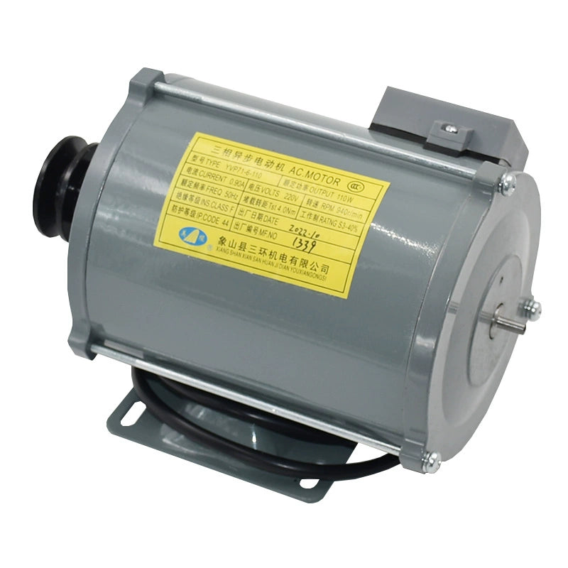 Three-Phase Asynchronous Elevator Door Motor YVP71-6-80 110W