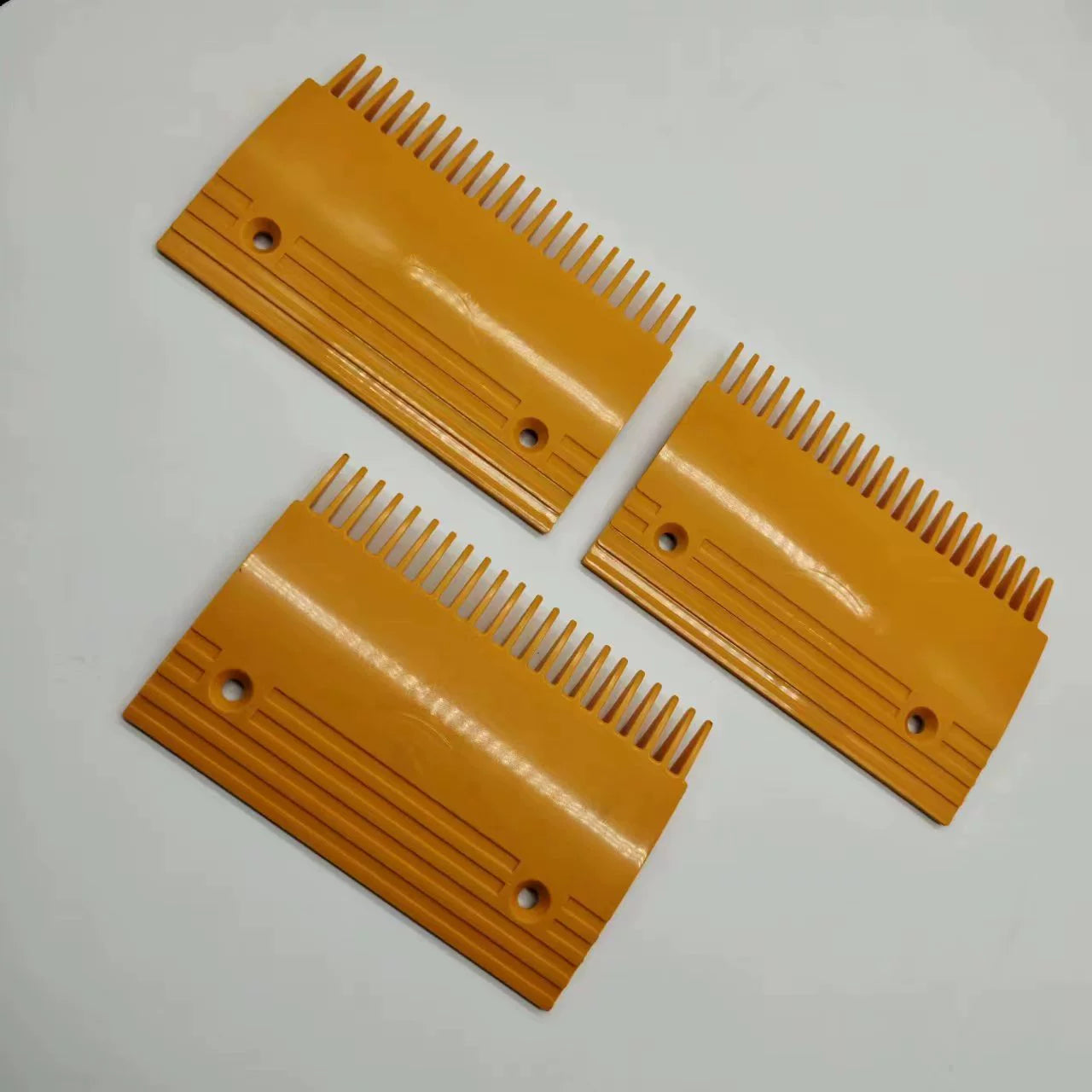 KONE Escalator Plastic Comb Plate 22-Tooth Yellow Frame
