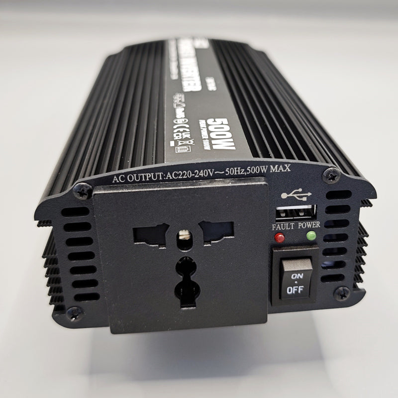 RS Sine Wave 500W Power Inverter 12V DC to AC
