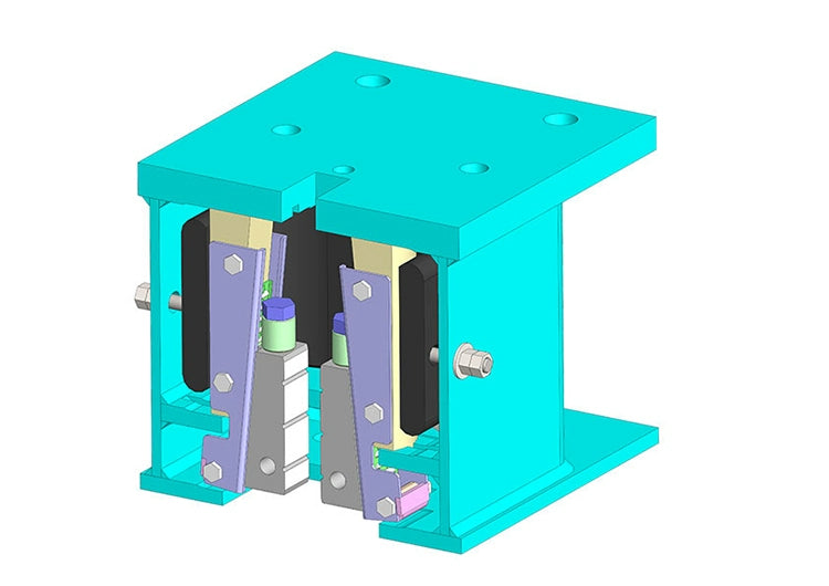 Elevator Safety Gear QJB2500 Single/Dual Lift Safety Gear