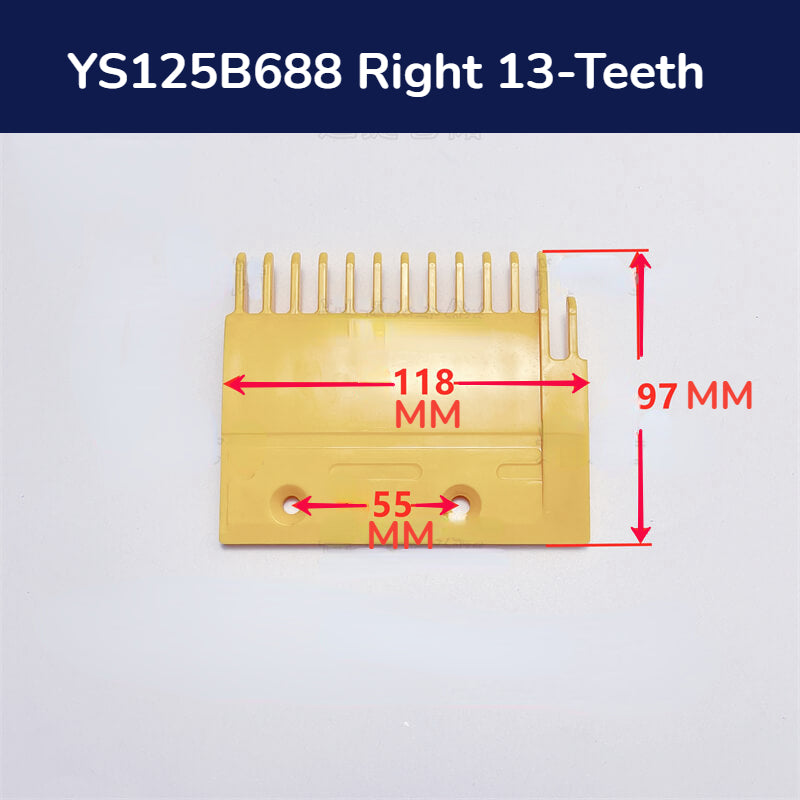 Mitsubishi Escalator Comb Plate YS120B976/YS125B688