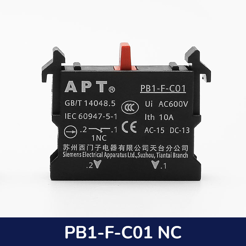 APT SIEMENS Emergency Stop Switch PB1-F-C10/C01 for ThyssenKrupp