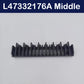 KONE Escalator Plastic Comb Plate 22-Tooth Yellow Frame