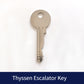 ThyssenKrupp Elevator Key 900 For LOP Control Cabinet