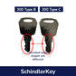 Schindler XJ-Schindler Elevator Key CH751 300 Key TAYEE Key