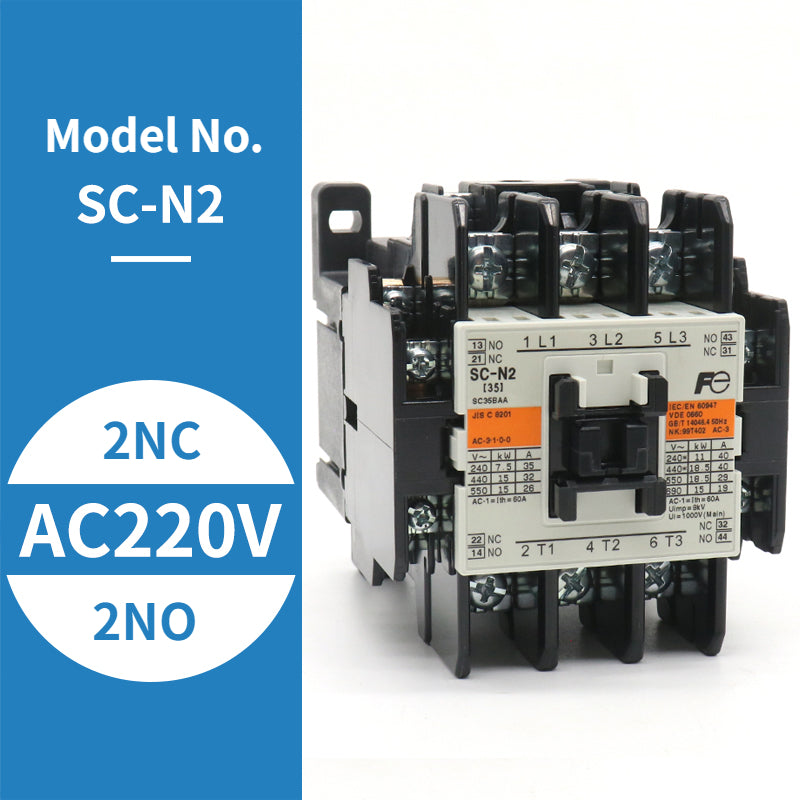 FUJI Contactor SC-N1 SC-N2 N2S N3 For Hitachi Elevator