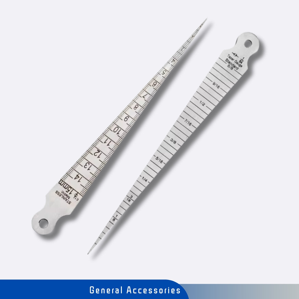 Stainless Steel Gap Gauge Ruler Metric – Echo Elevador Partes