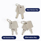 Elevator Key Switch OSS ATS PRC FRD Att FAN OVC For KONE