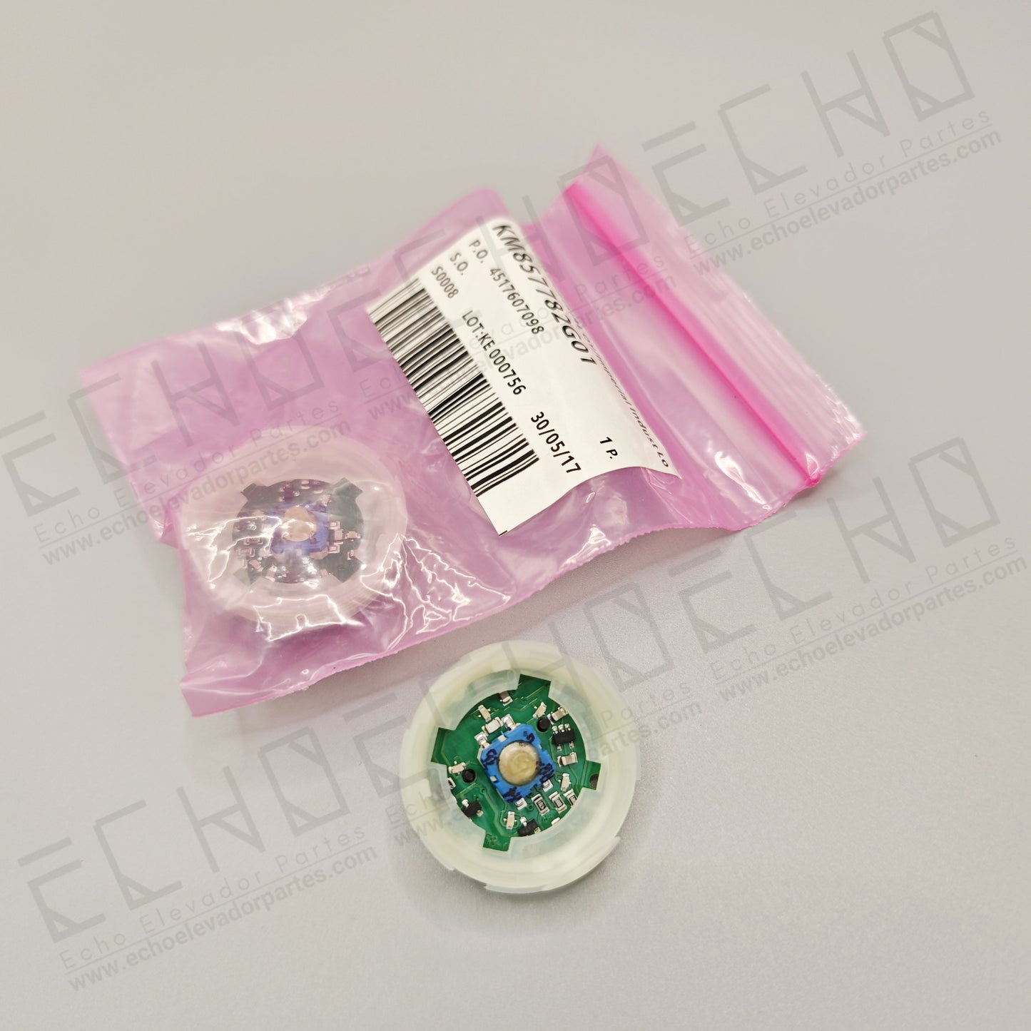 KONE Elevator Button Base Call Amber F2KKIB KM857782G01