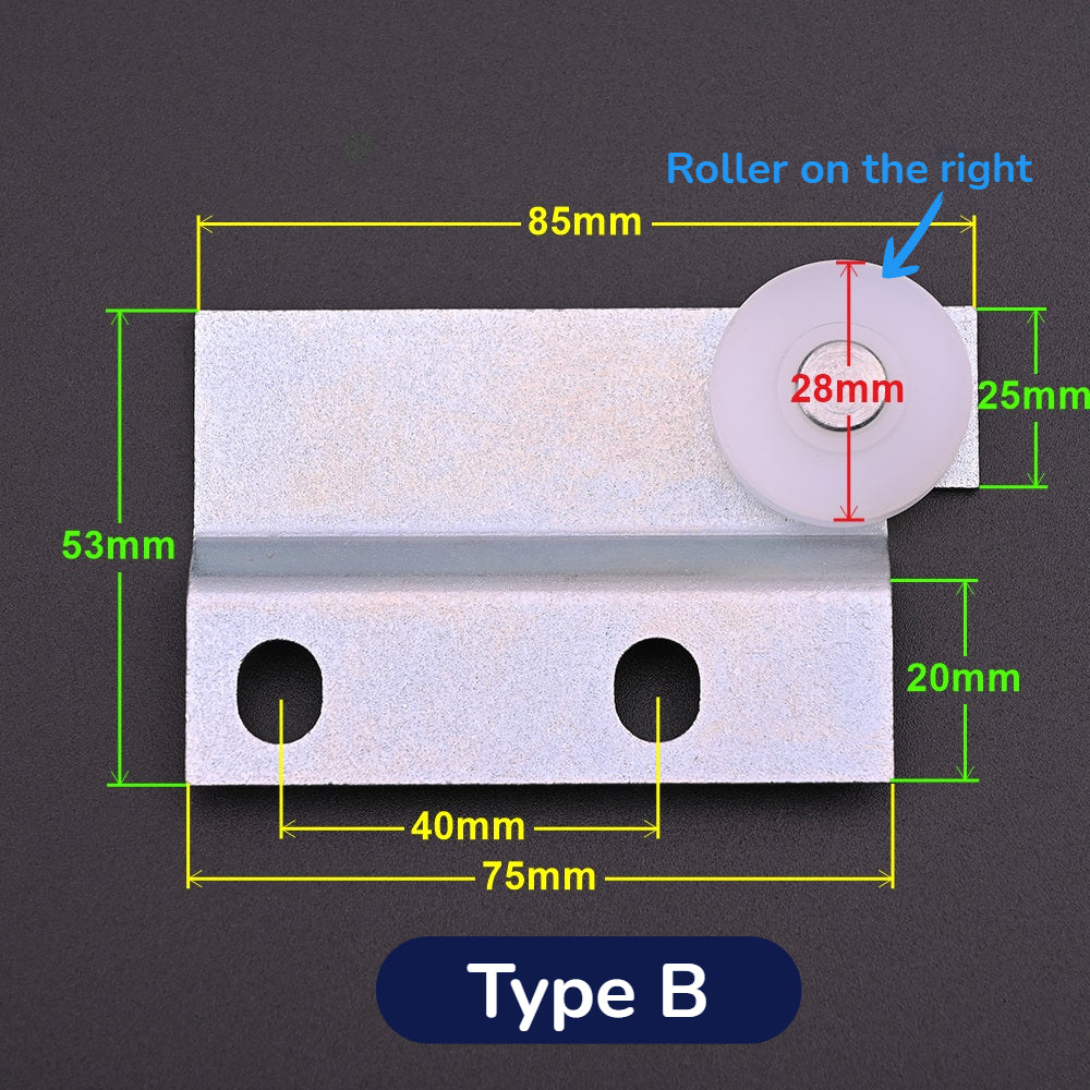 Schindler QKS9 Door Rope Support Plate Roller 85*53