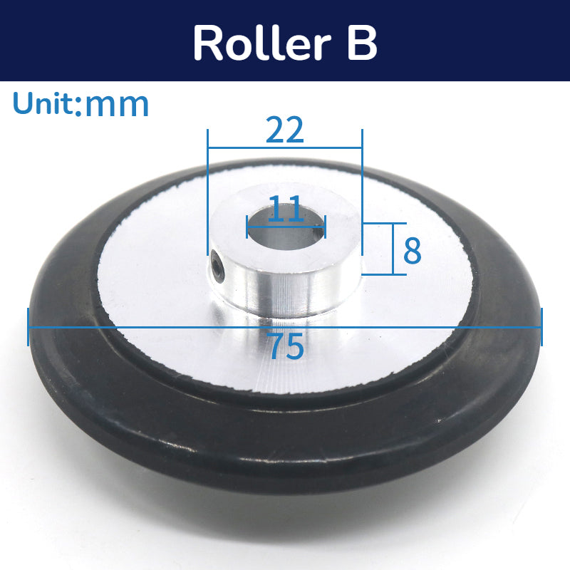 Roller With Encoder Elevator Tachogenerator Encoder Roller For KONE – Echo Elevador Partes