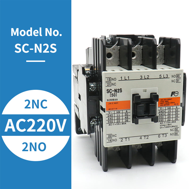 FUJI Contactor SC-N1 SC-N2 N2S N3 For Hitachi Elevator