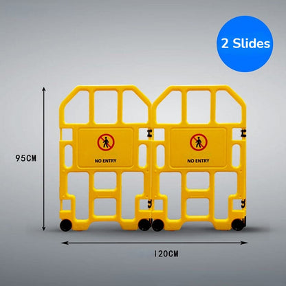 Foldable Safety Fence For Elevator Maintenance Customizable