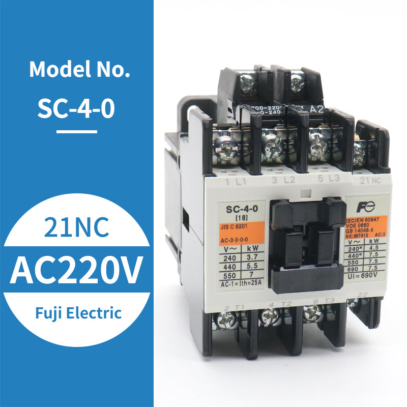 FUJI Electric Contactor SC-4-1 SC-4-0 SC-5-1/G AC110V 220V