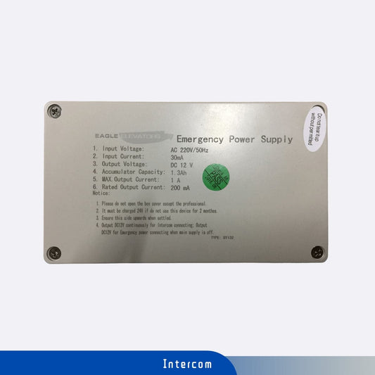Caja de fuente de alimentación de intercomunicador de ascensor BST BY132